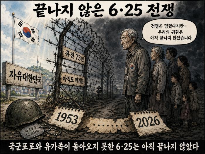 끝나지 않은 전쟁.. 끝날 수 없는 전쟁